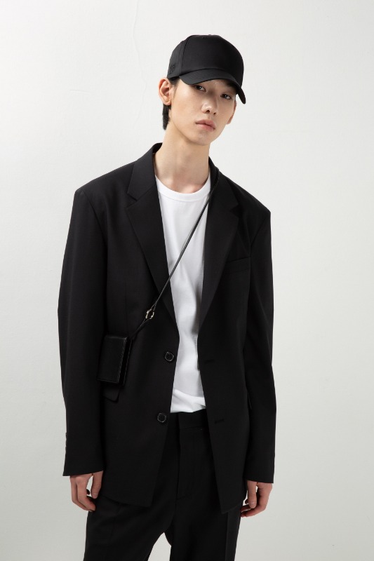 Black single jacket [HO19] - 제일모직